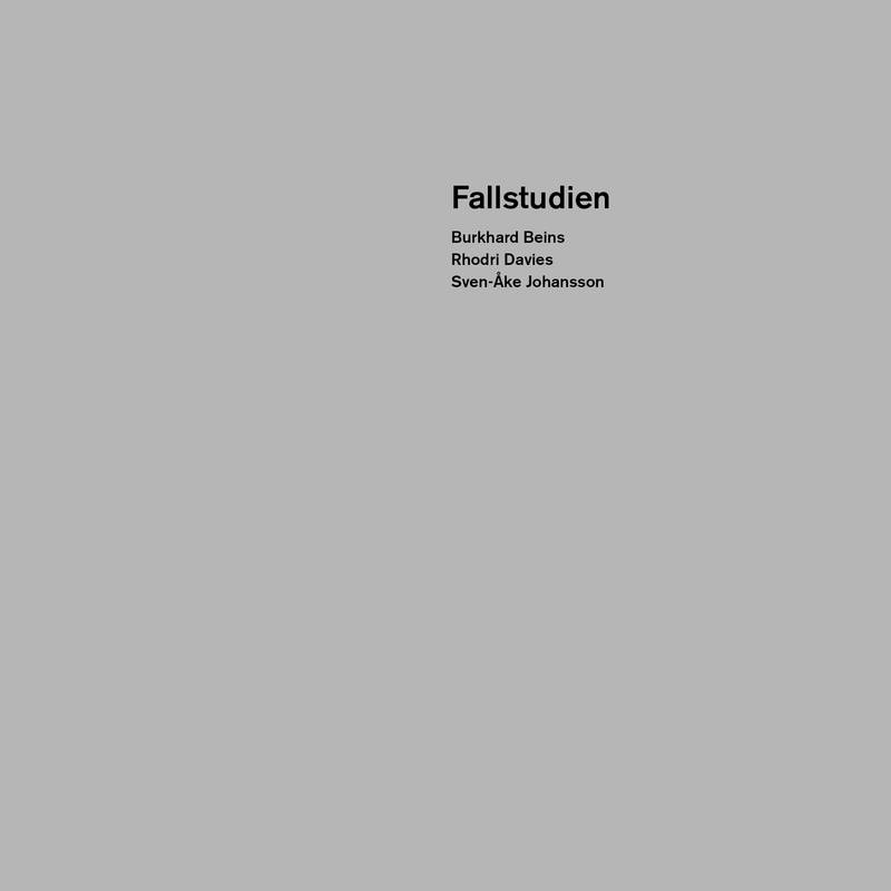 Fallstudien - Back Cover
