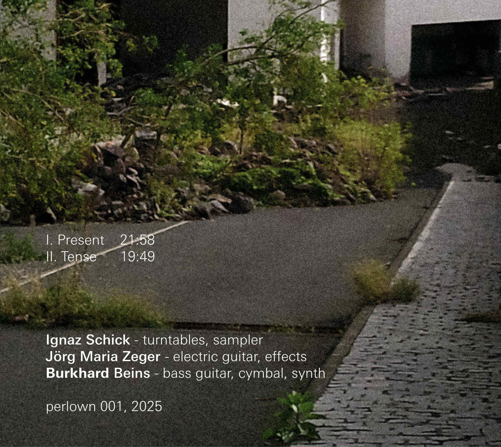 Perlonex - Present Tense - Back Cover